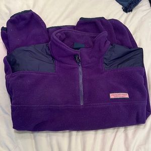Vineyard Vines Fleece Quarter Zip